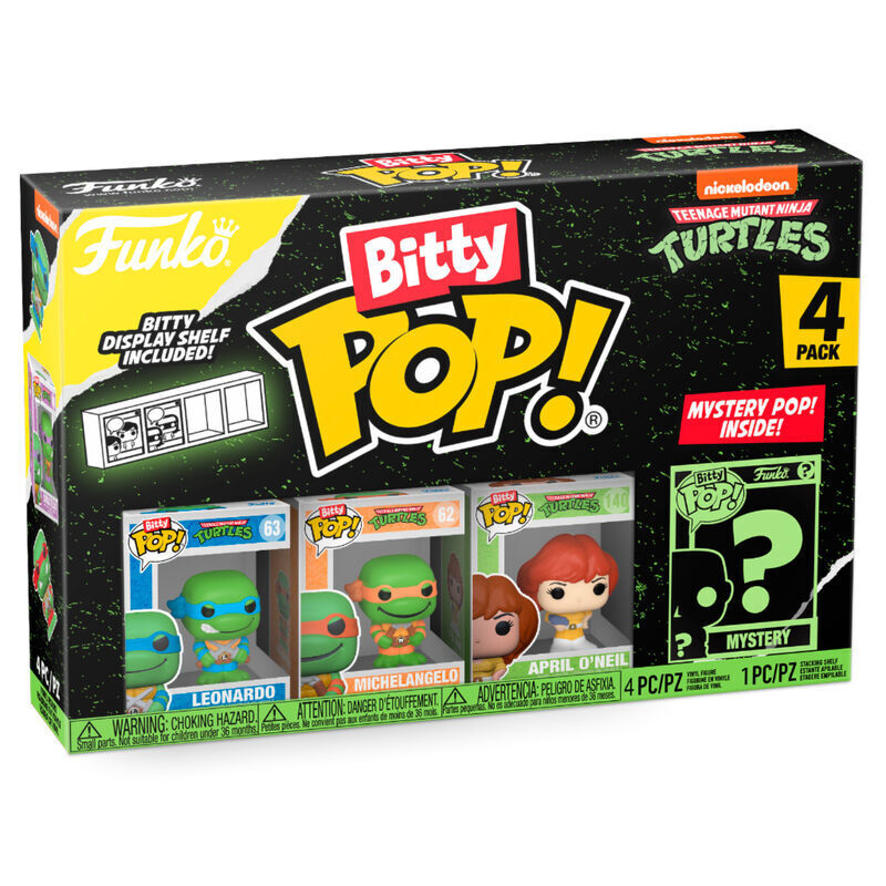 Bitty POP!: Teenage Mutant Ninja Turtles 4PK
