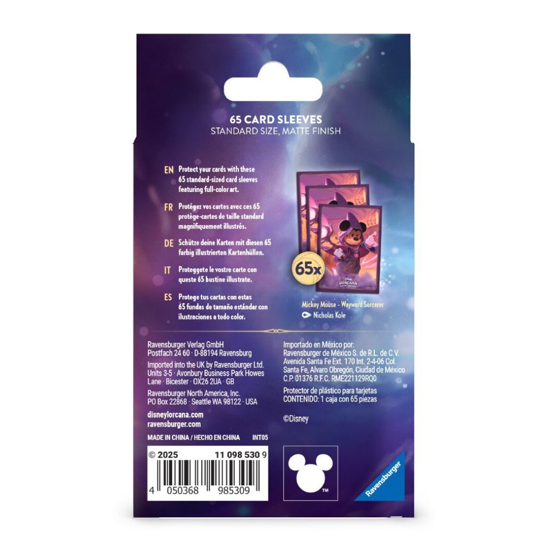 Disney Lorcana | Reign of Jafar - Micky Maus | Sleeves (65 pcs.)