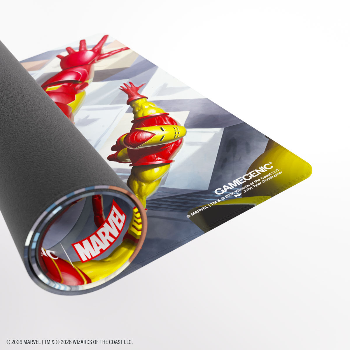 Gamegenic | Marvel Super Heroes - Iron Man, Master of Machines | Prime Playmat