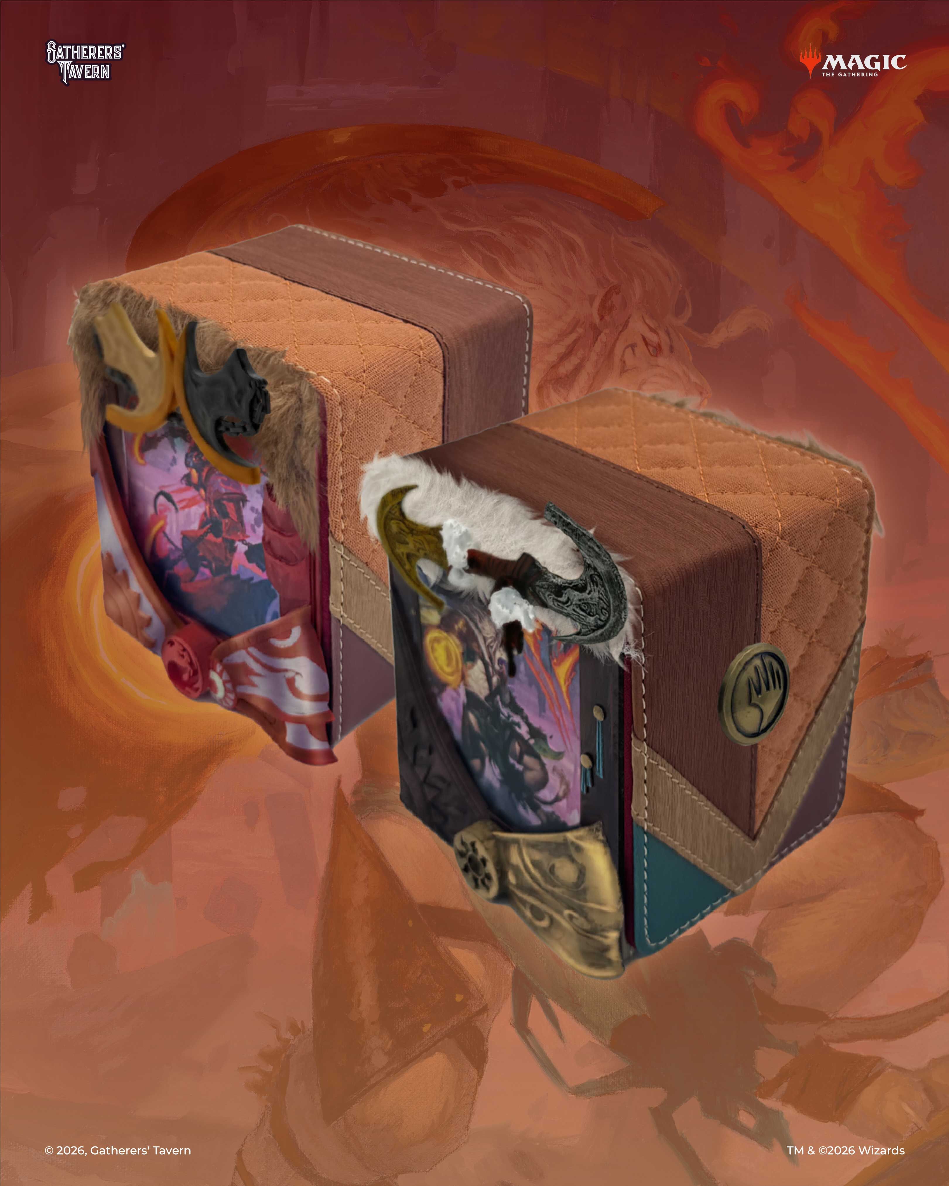 Gatherers' Tavern | Ajani Goldmane Fractured Reality | DOMARU Finest Deck Box