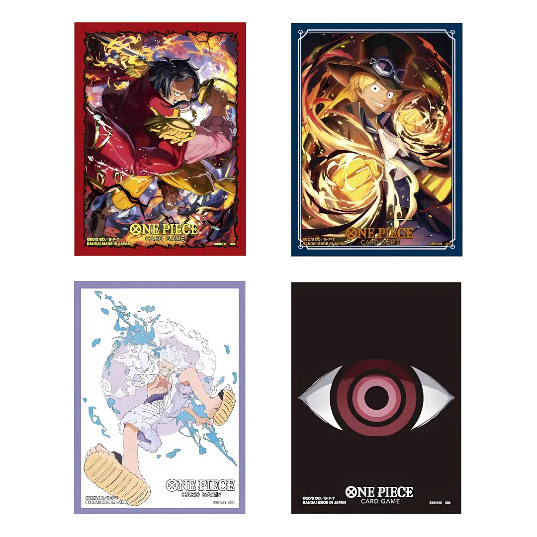 One Piece Card Game: Official Card Sleeves - 4 Variationen (Vol. 12)