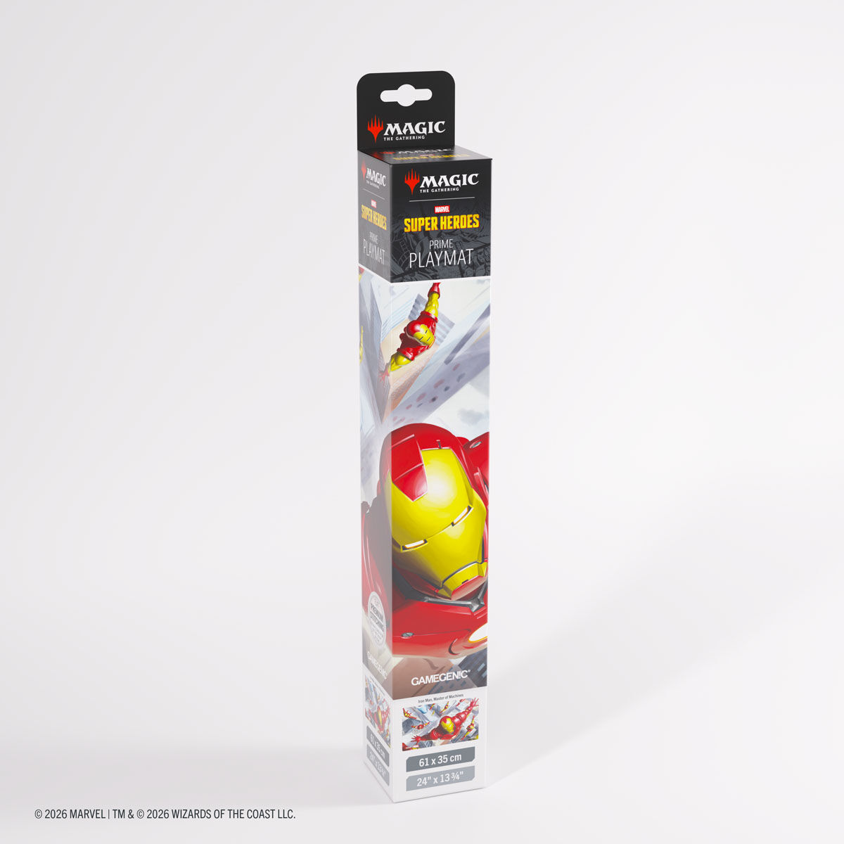 Gamegenic | Marvel Super Heroes - Iron Man, Master of Machines | Prime Playmat