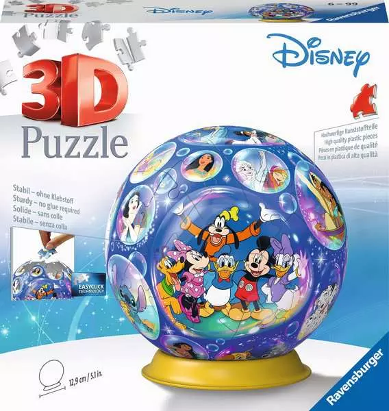 Ravensburger | Disney Charaktere | 3D Puzzle-Ball