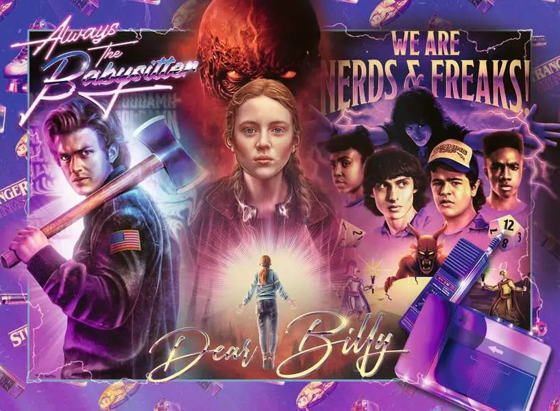 Ravensburger | Stranger Things Mein lieber Billy | 300 Teile Puzzle