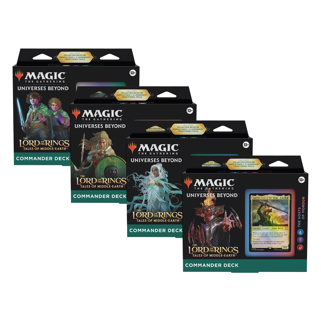 Magic: The Gathering | The Lord Of The Rings - Tales Of Middle Earth | Commander Deck Bundle (EN)