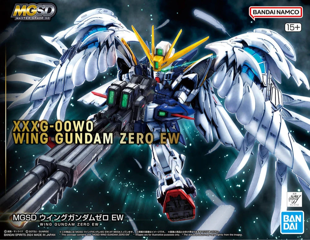 Bandai: MGSD Wing Gundam Zero - New Mobile Report Gundam Wing: Endless Waltz
