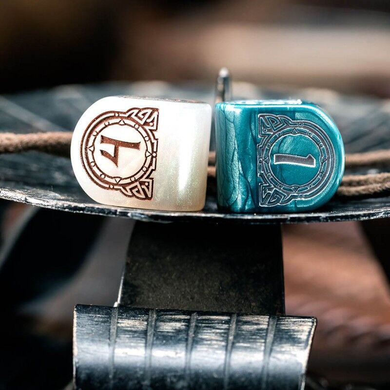 Q Workshop | Mjolnir | Viking Modern Dice Set