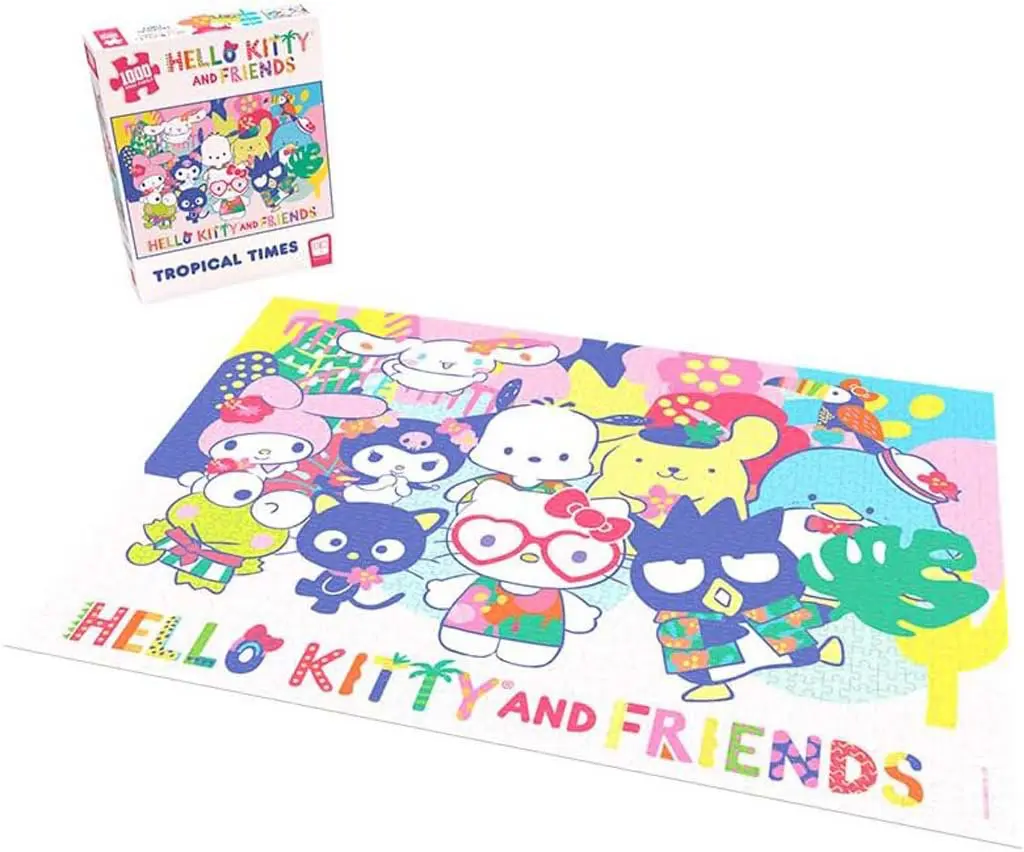 Usaopoly: Hello Kitty Tropical Times Puzzle 1000 pcs - Jigsaw Puzzles