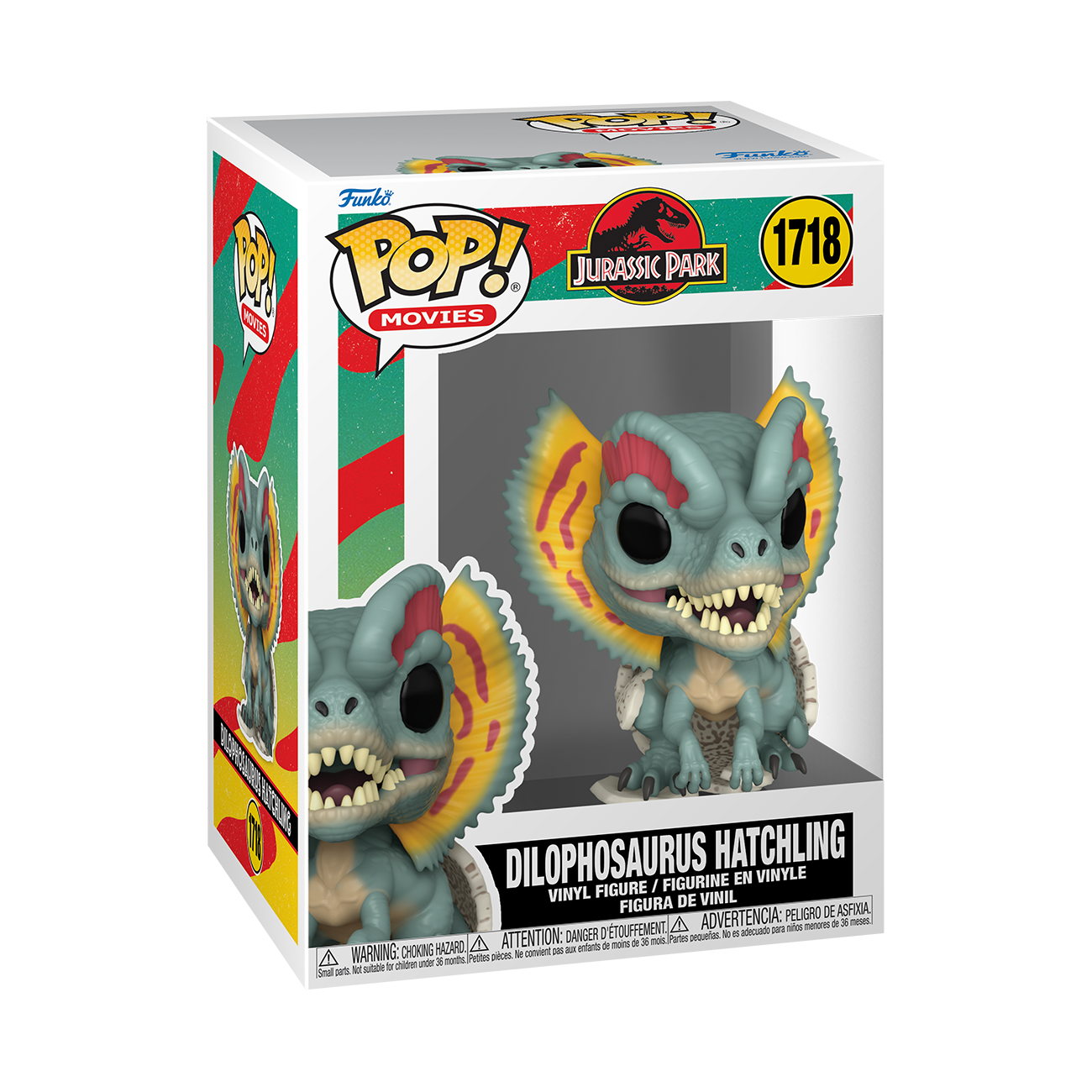 POP! Movies: Dilophosaurus Hatchling - Jurassic Park
