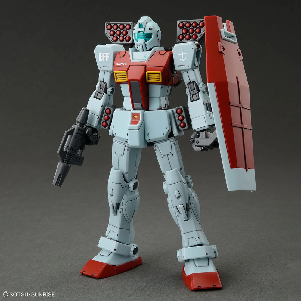 Bandai: HG GM (Shoulder Cannon/ Missile Pod Equipment) – Mobile Suit Discovery (1/144)