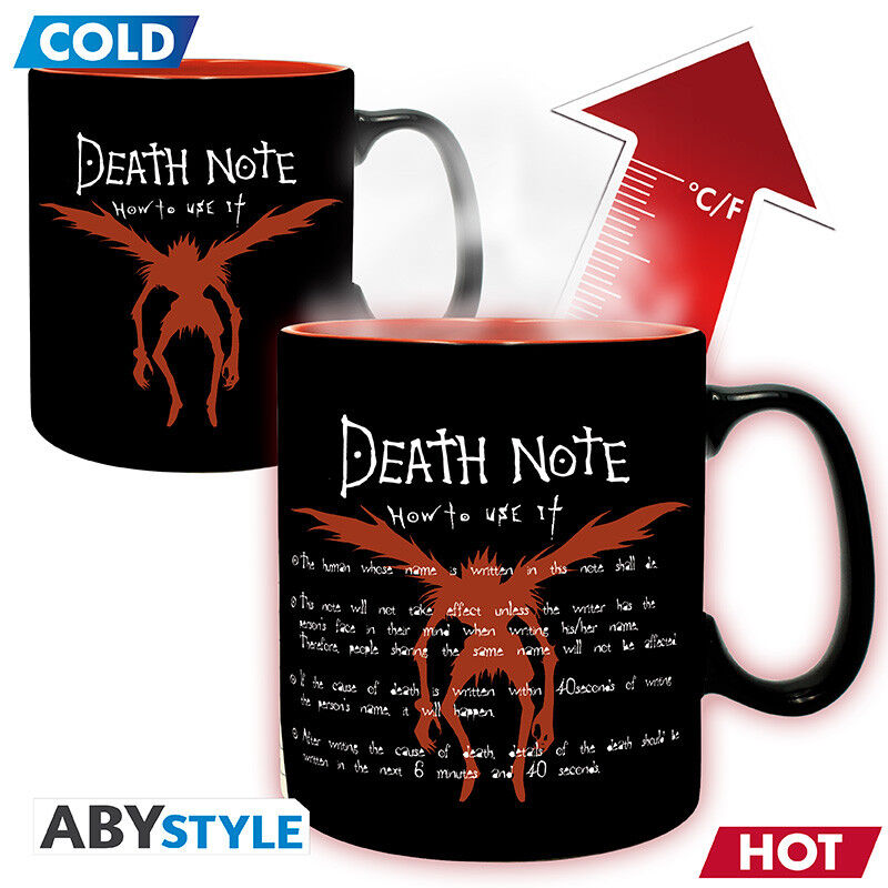 Abysse: Death Note - Mug Heat Change 460ml - L & Light