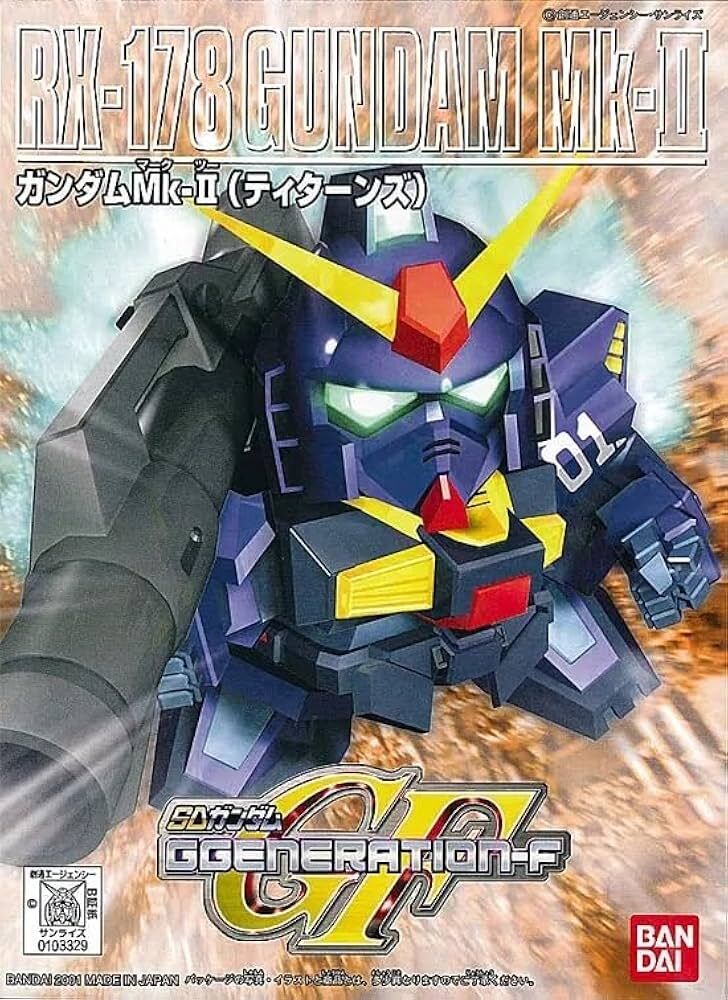 Bandai: SD Gundam Mk-II Titans – Mobile Suit SD Gundam (7cm)
