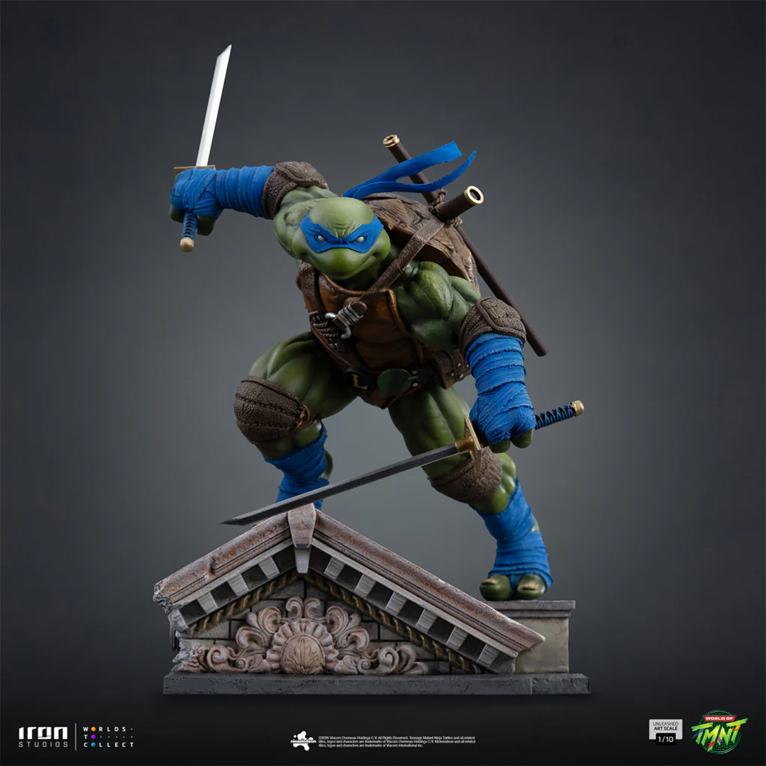 Iron Studios | Leonardo Unleashed - Teenage Mutant Ninja Turtles | Art Scale 1/10