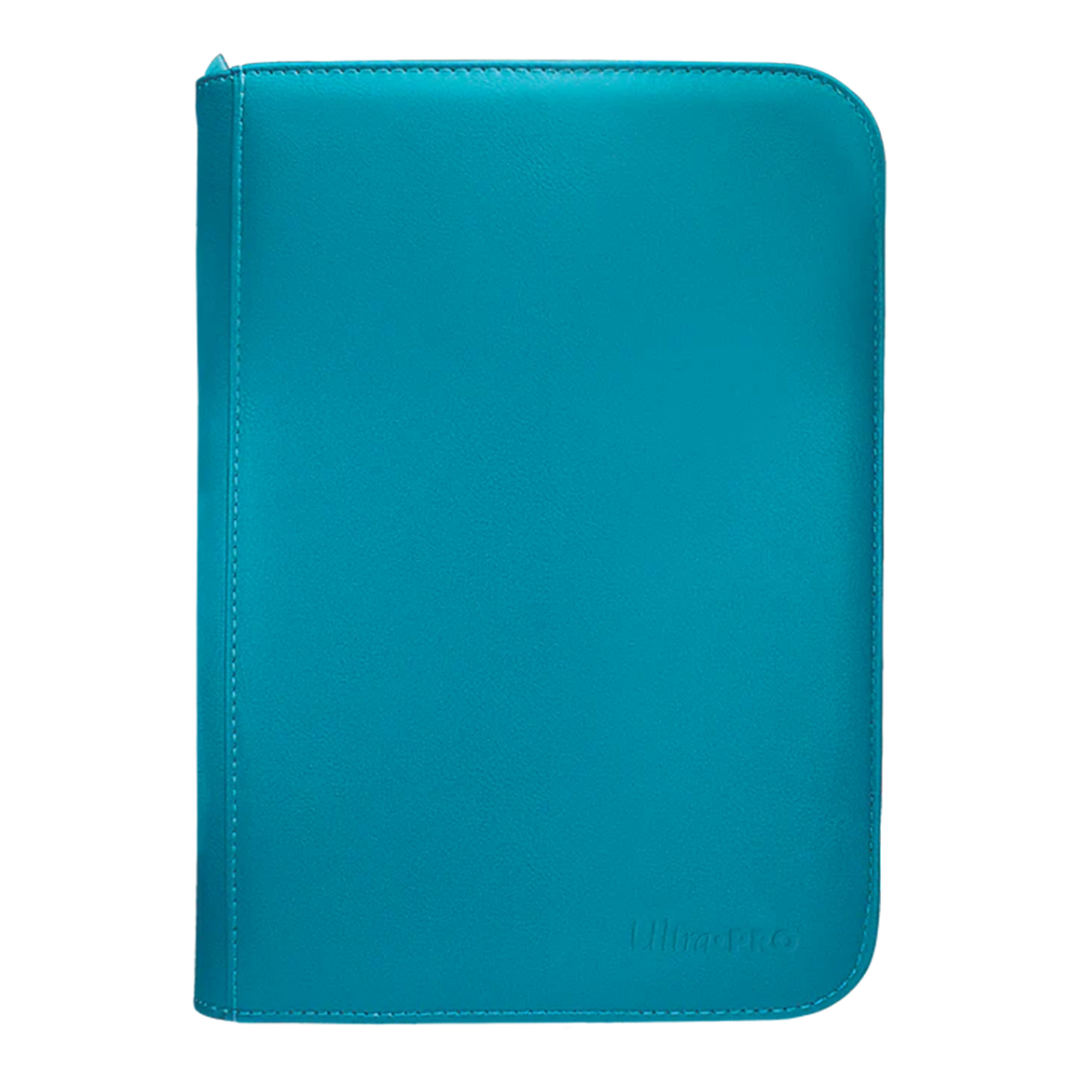 Ultra Pro | Vivid - Teal | 4-Pocket Zippered PRO-Binder