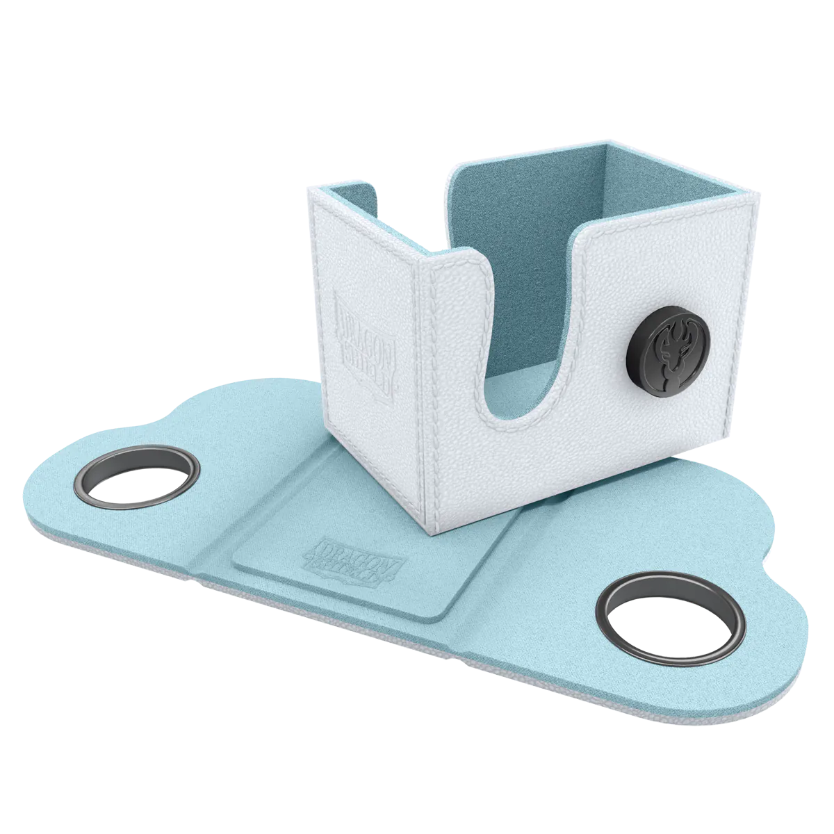 Dragon Shield | White & Aqua | Dragon Box 80+