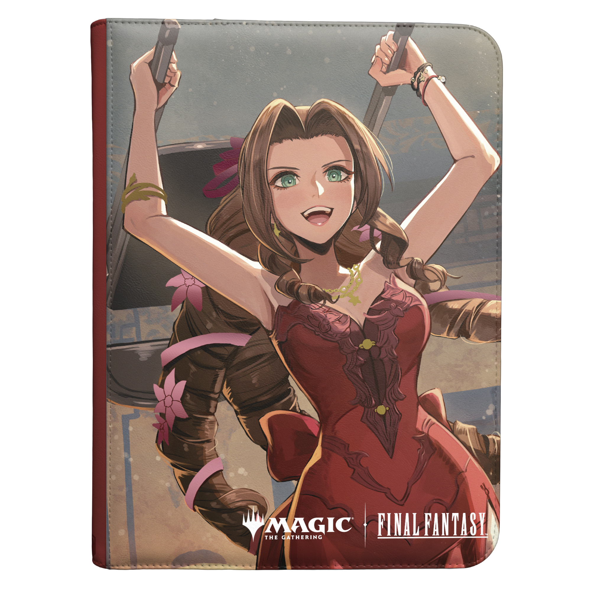 Ultra Pro | MTG - FINAL FANTASY - Aerith Gainsborough | 9-Pocket Zippered Premium PRO-BINDER