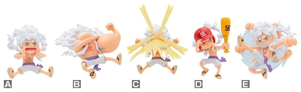 Banpresto | Monkey D. Luffy Gear 5 Special 2 WCF (12 Figuren Display) (7-8cm) | One Piece