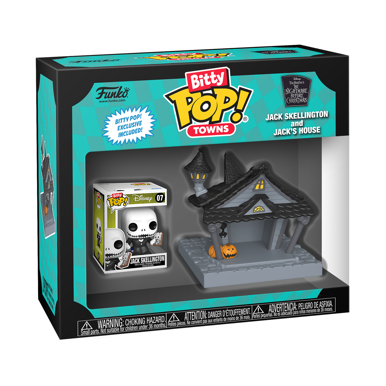 Bitty POP! Town: Jack Skellington and Jack's House - Disney