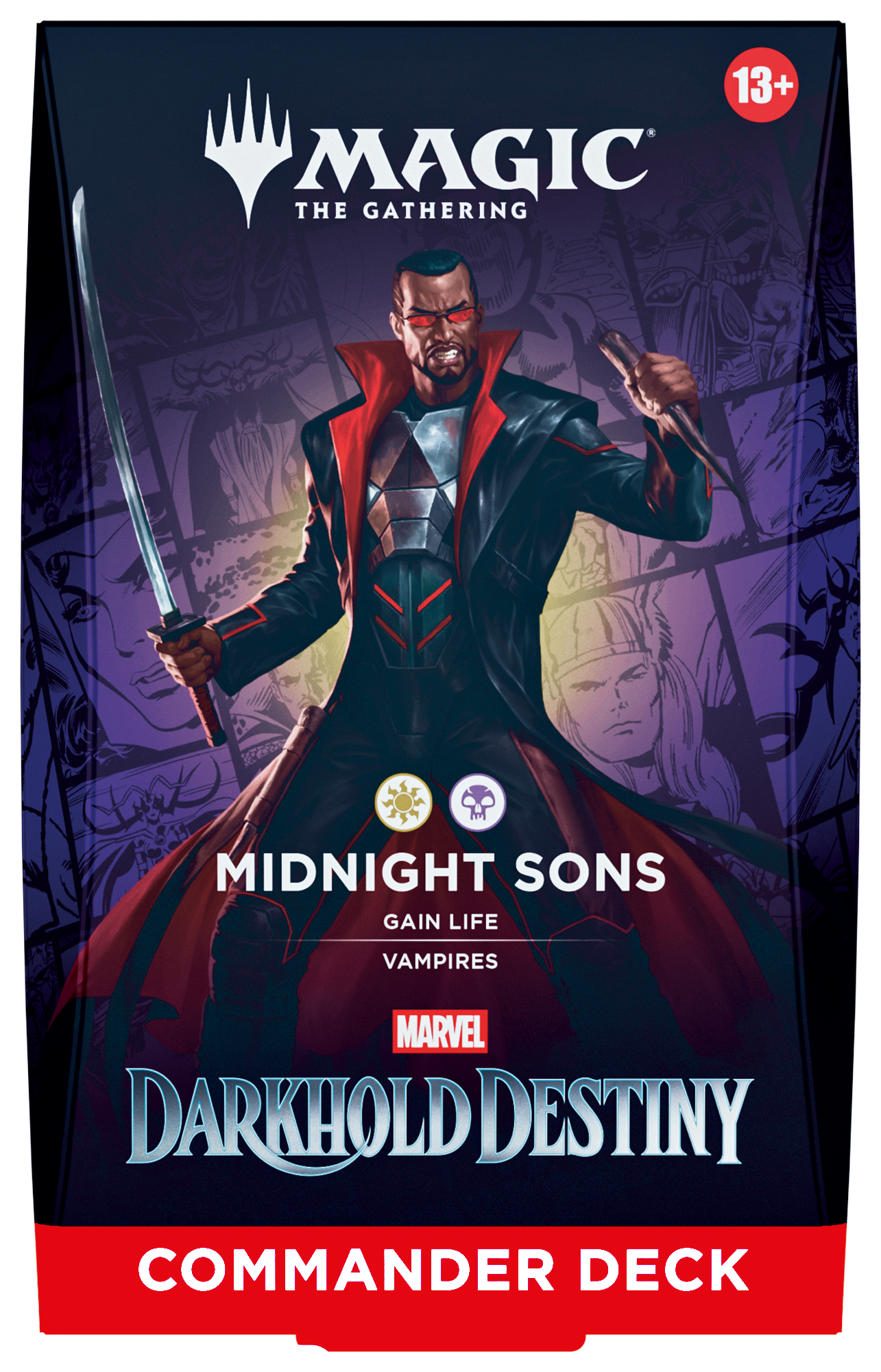 Magic: The Gathering | Marvel Darkhold Destiny | Commander Deck Display (4 Stk.) (EN)