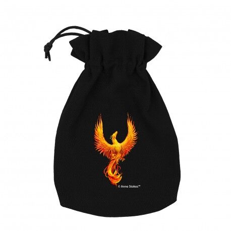 Q Workshop | Phoenix | Anne Stokes Dice Pouch