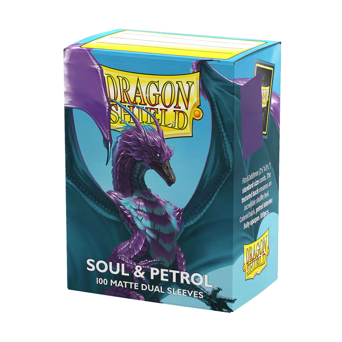 Dragon Shield: Soul & Petrol - Matte Dual Sleeves - Standard Size (1/8)