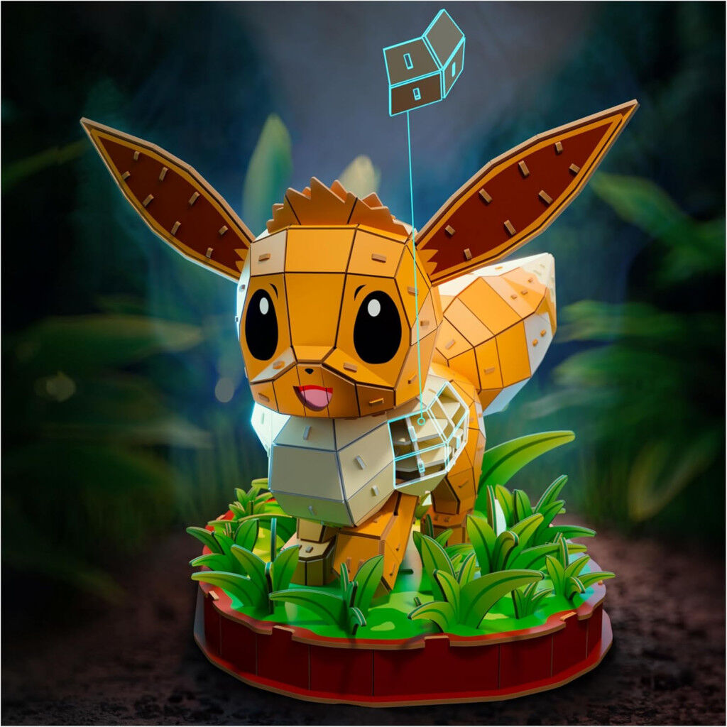 Spin Master | Evoli 4D Build Puzzle | Pokémon