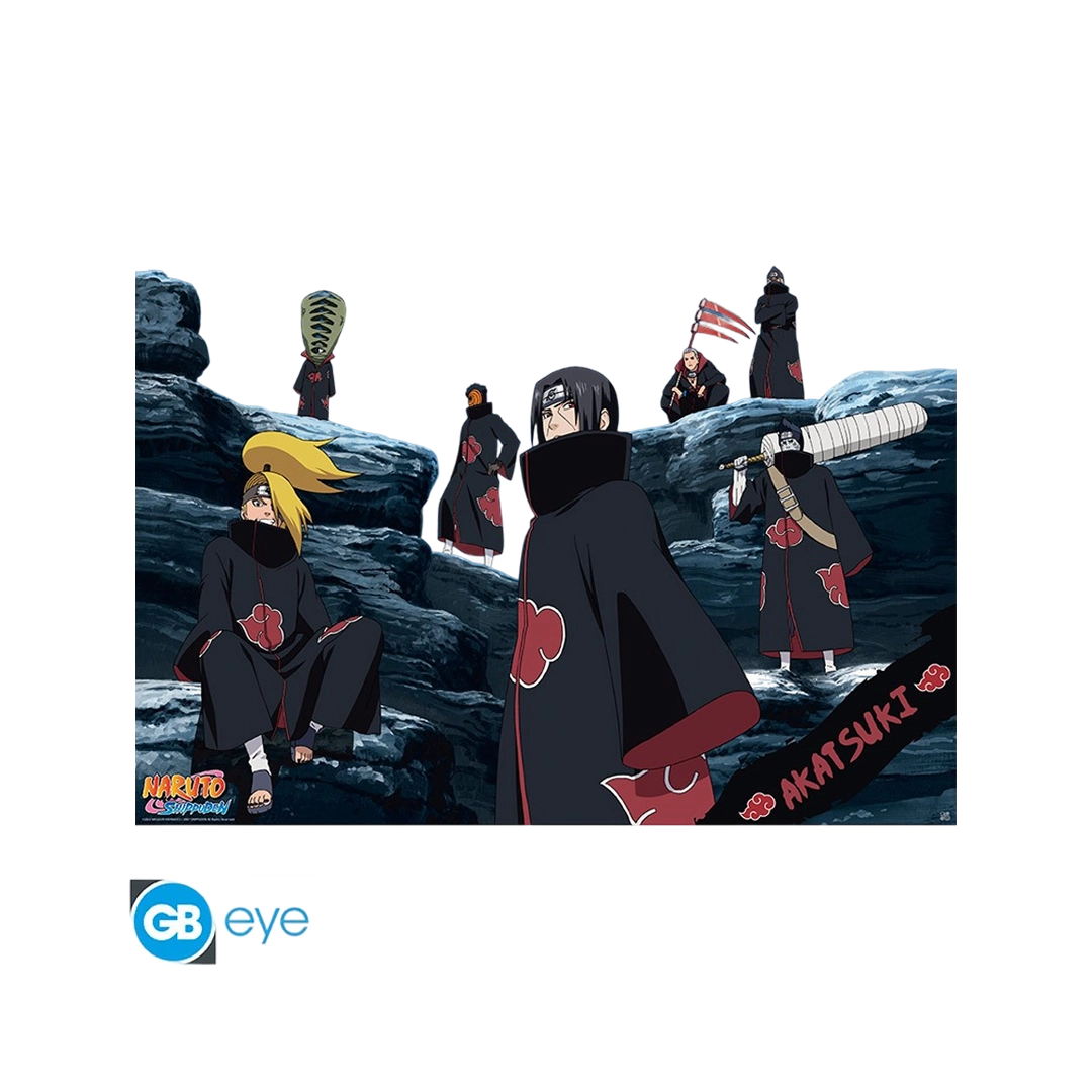 Naruto Shippuden | Maxi Poster (91,5 x 61cm) Akatsuki |  Poster