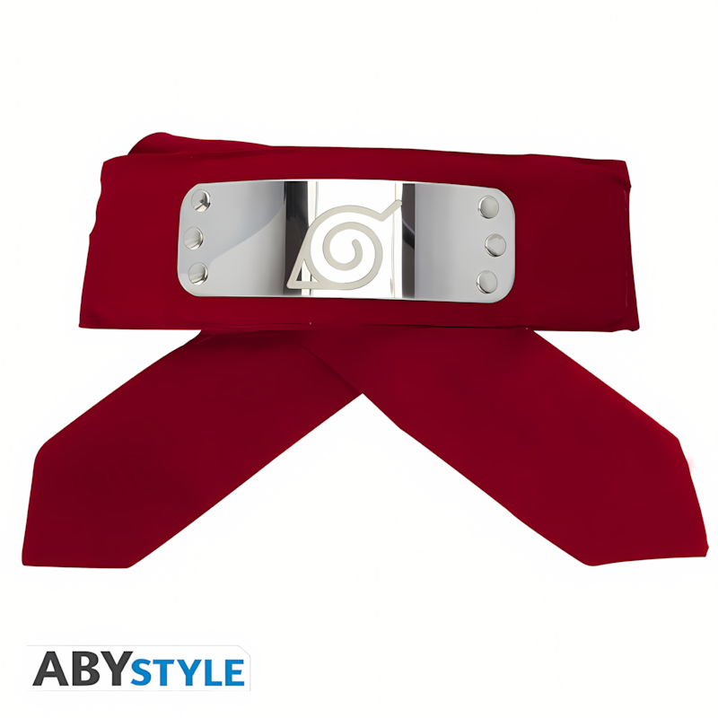 Naruto Shippuden | Red Konoha | Headband (Adult Size)