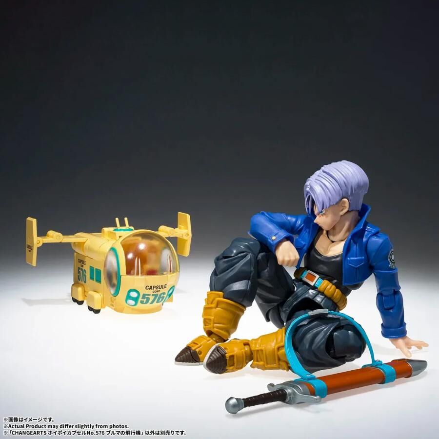 Tamashii Nations | Hoi-Poi Capsule No. 576 Bulma's Airplane Changearts (8cm) | Dragon Ball