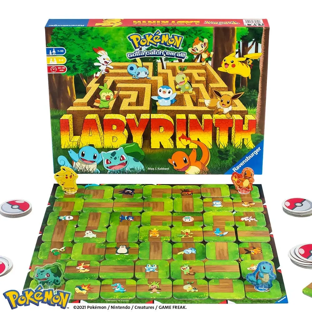Ravensburger | Pokémon Labyrinth | Gesellschaftsspiel