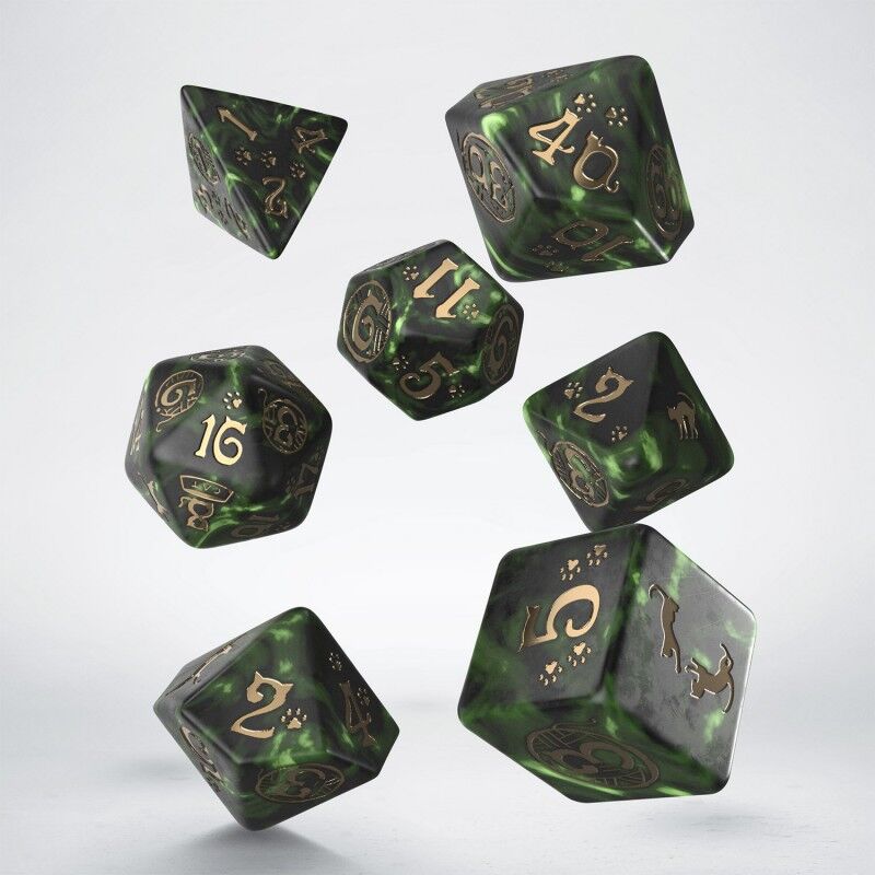 Q Workshop | Pixel | Cats Dice Set