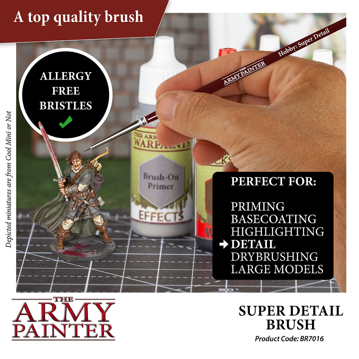 The Army Painter - Super Detail - Hobby Brush