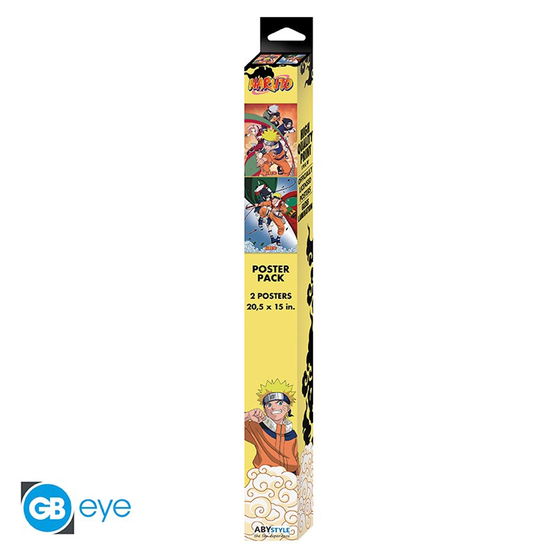 Abysse: Naruto - Chibi Set 2 Poster (52 x 38cm) - Team 7