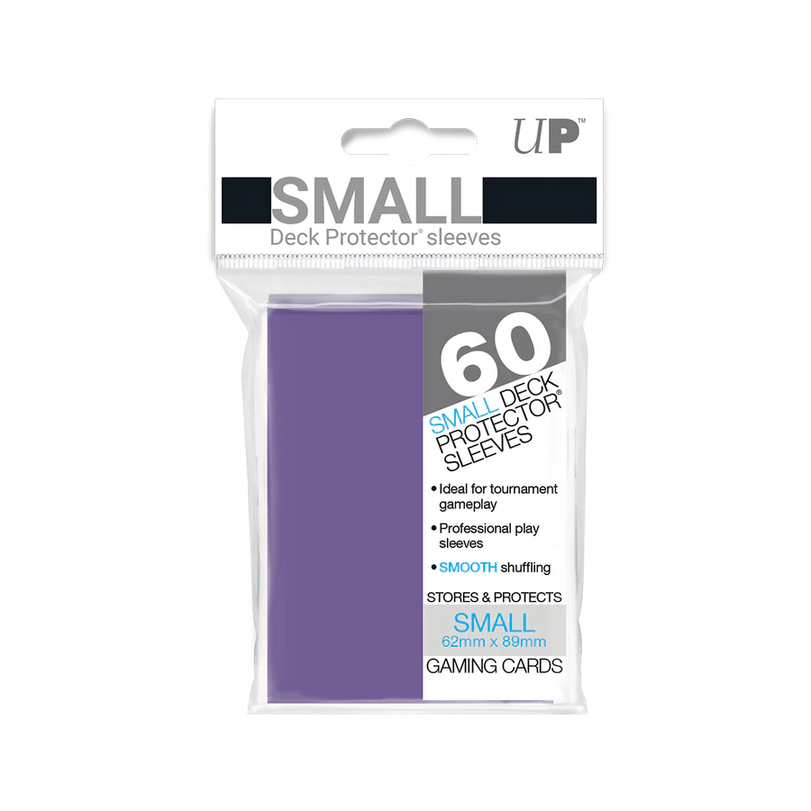 Ultra Pro - Pro-Gloss Small Deck Protector Sleeves (60ct) Stil: Purple