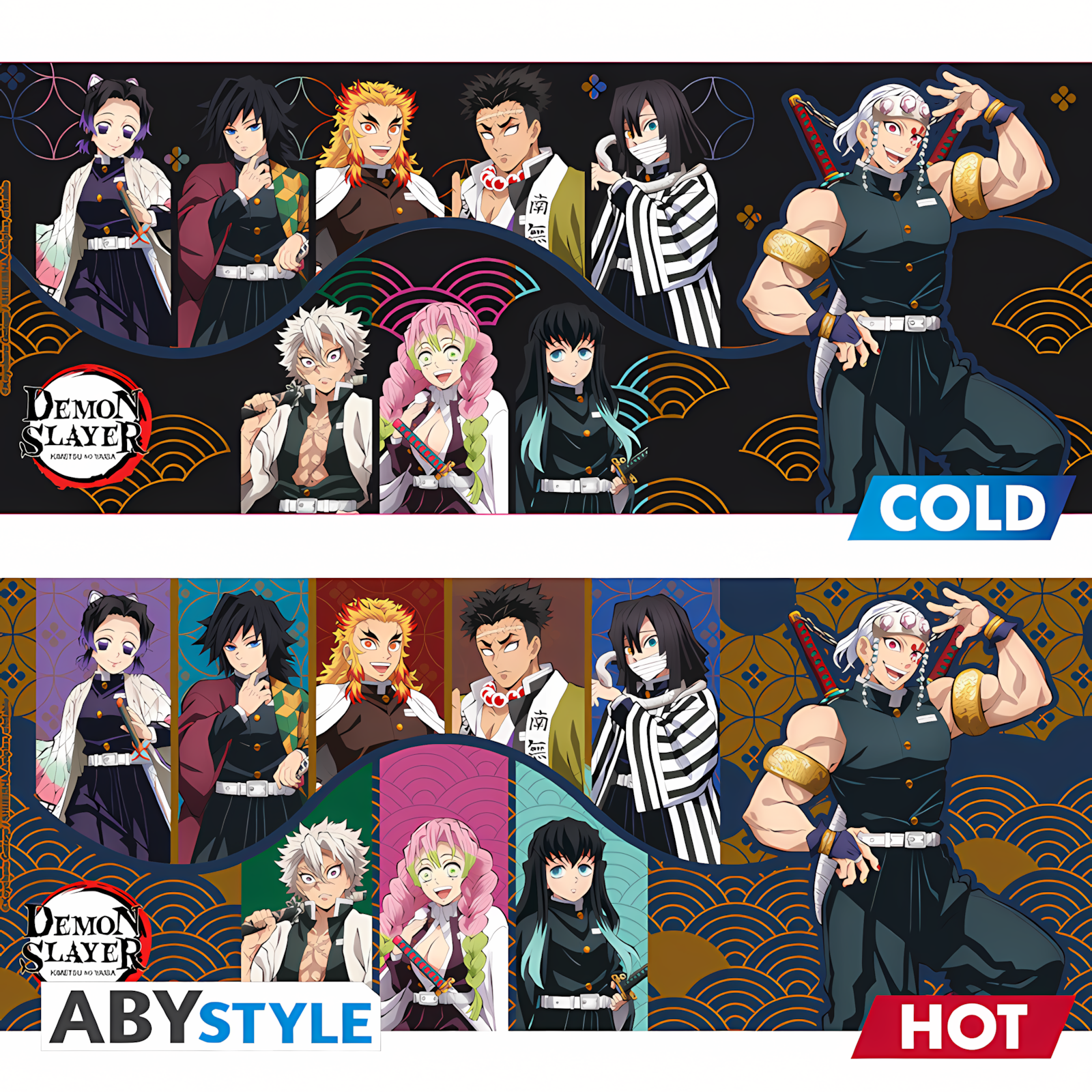Demon Slayer - Mug Heat Change (460ml) - Hashira S2