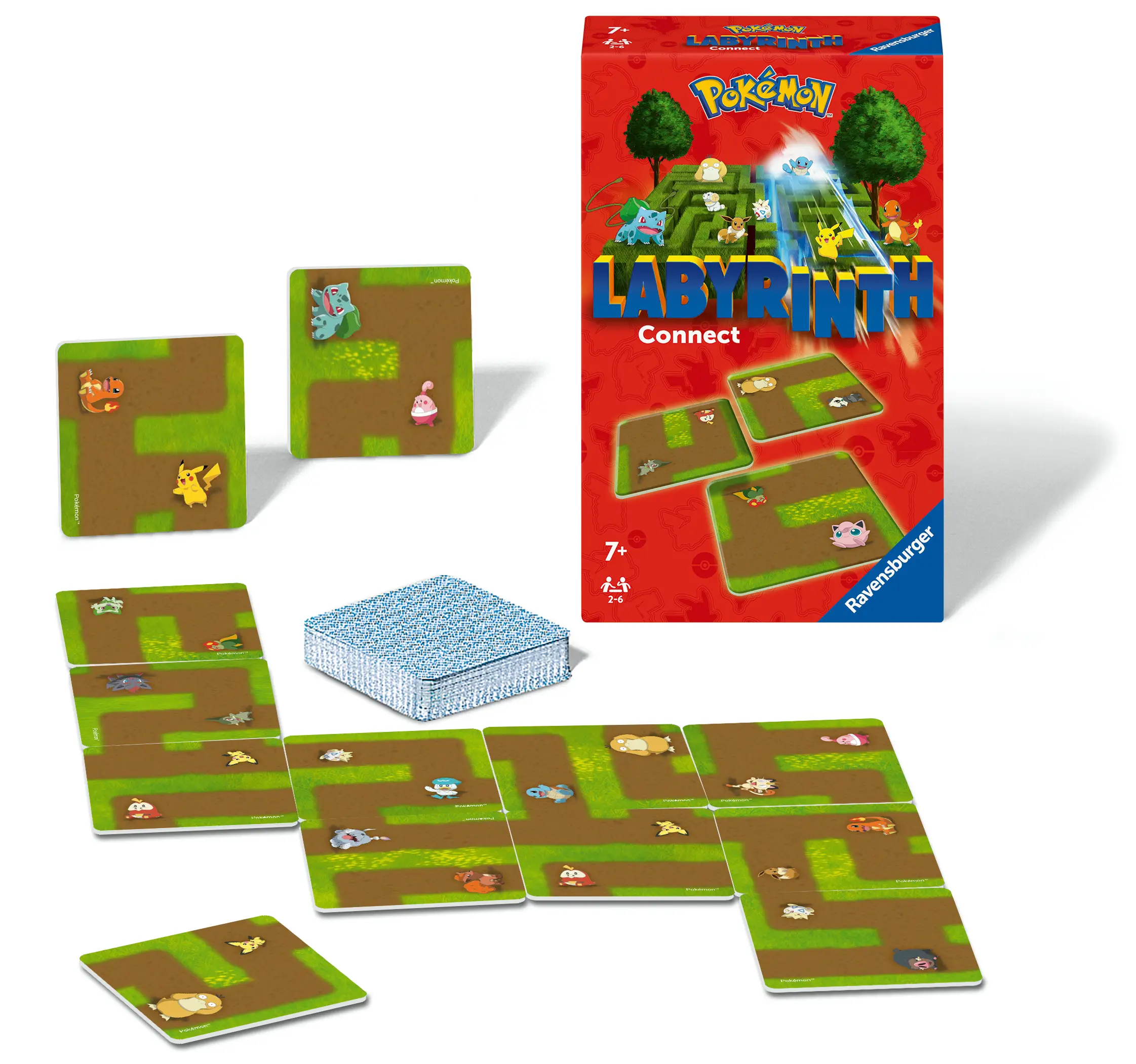 Ravensburger | Pokémon Labyrinth Connect | Gesellschaftsspiel