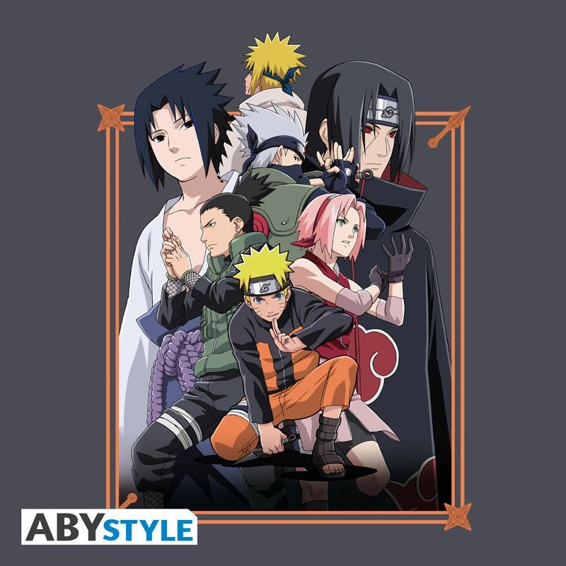 Abysse: Naruto Shippuden - Unisex T-Shirt (XXL) - Group