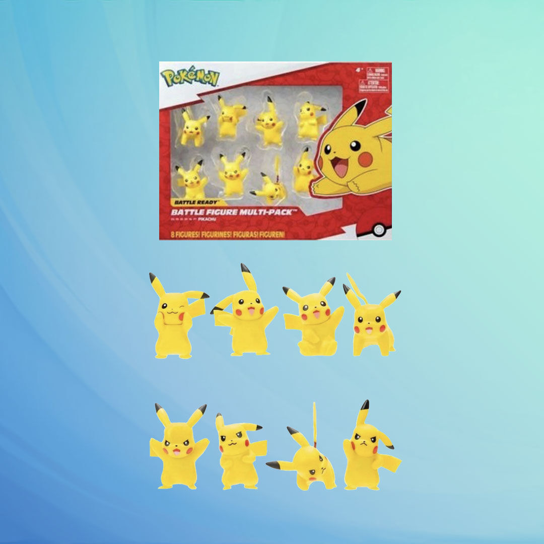 Pokémon: Battle Figure 8er-Pack Stil: Pikachu