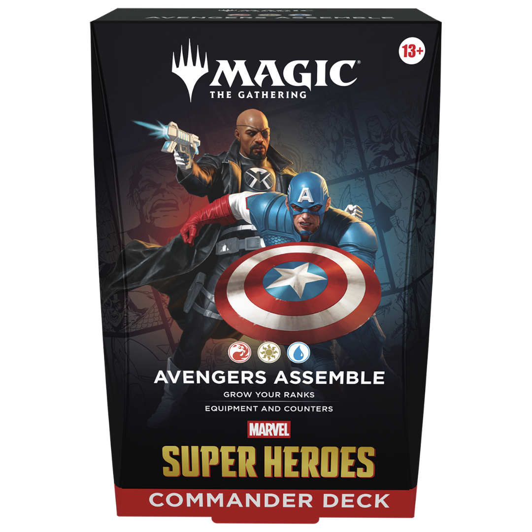 Magic: The Gathering | Marvel Super Heroes | Commander Decks (4) (EN)