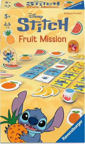 Ravensburger | Disney Stitch Fruit Mission | Reisespiel