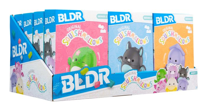 Squishmallows | BLDR Building Set | 2" Figure Assortment (INTL)