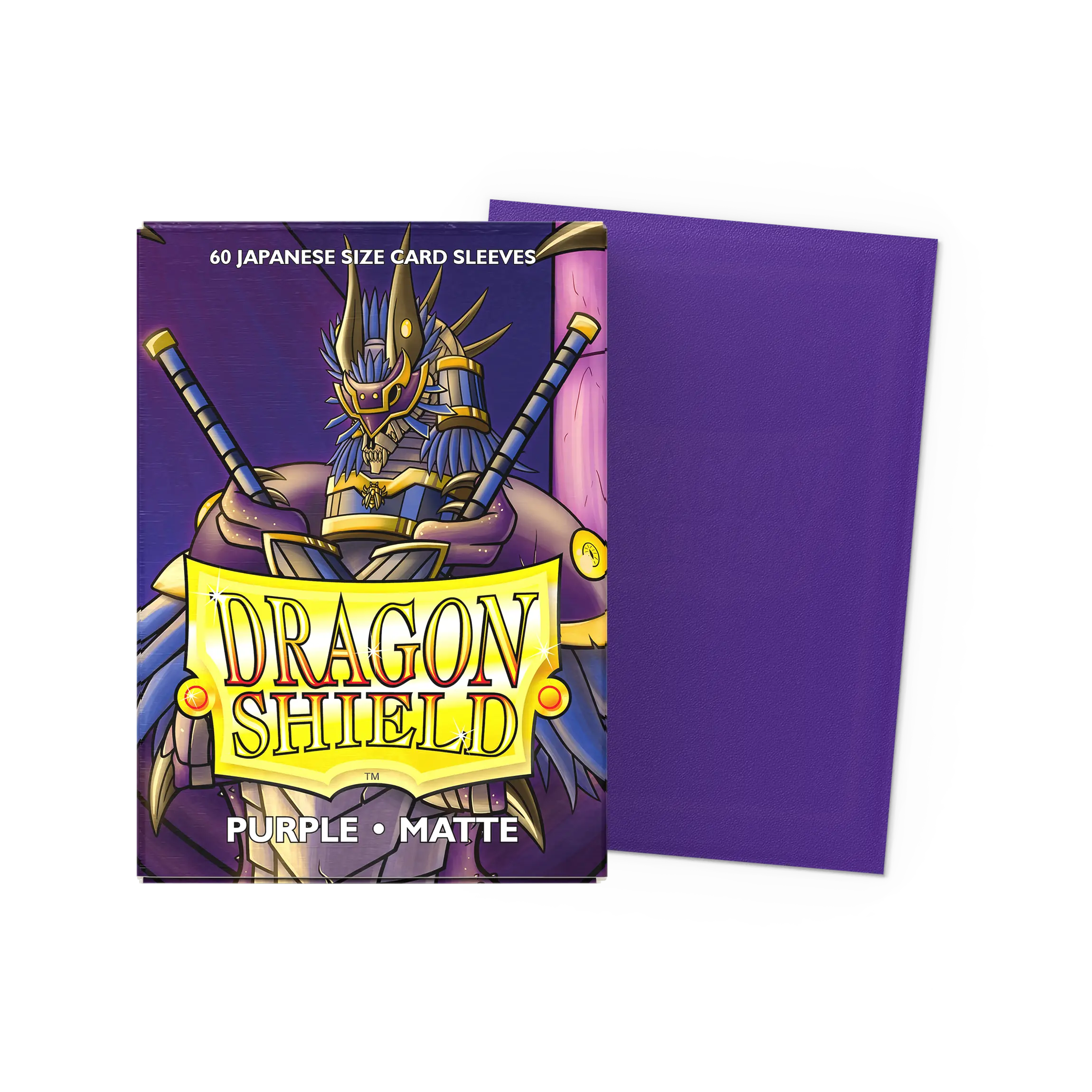 Dragon Shield: Purple - Matte Sleeves - Japanese Size