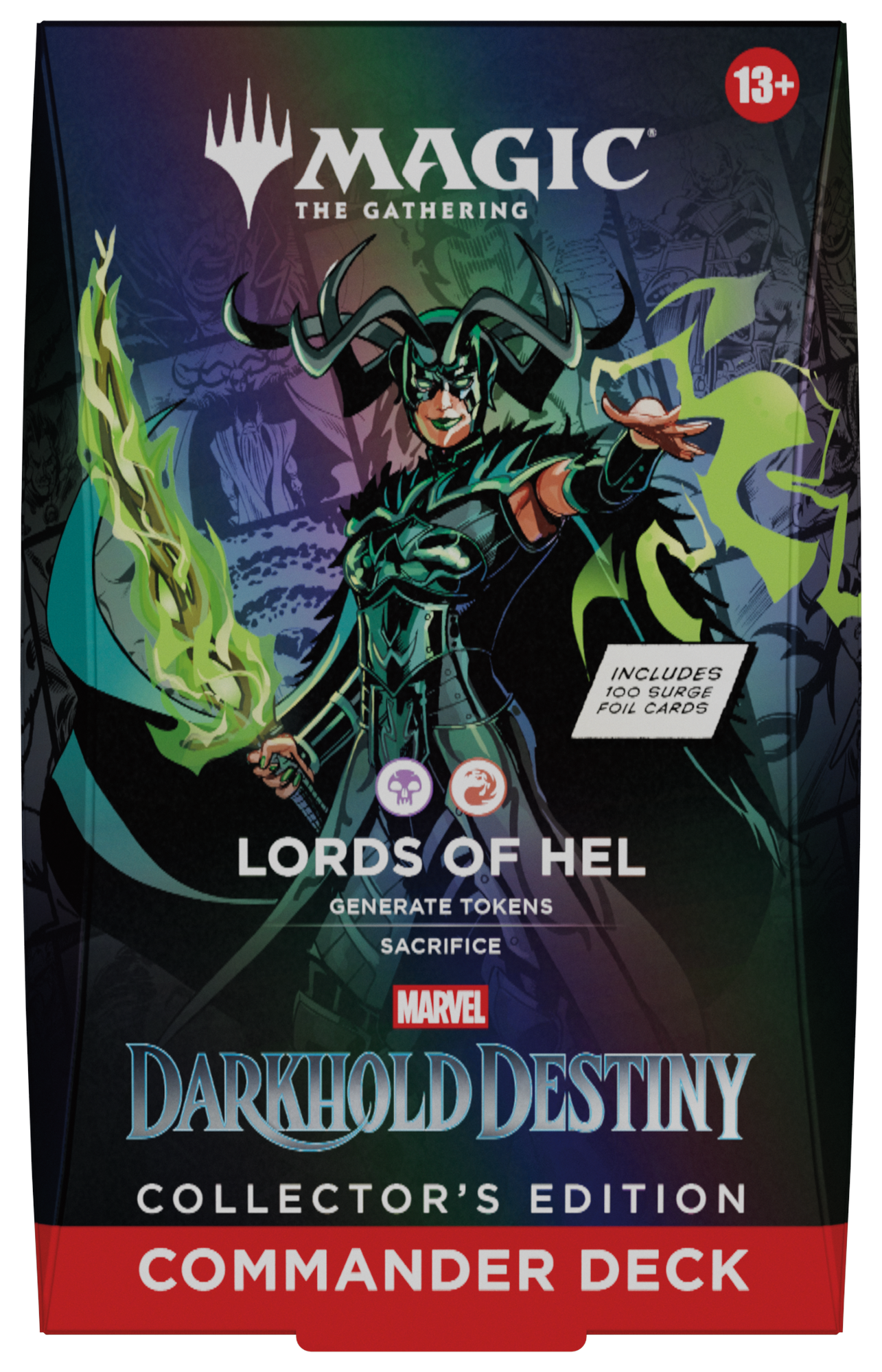Magic: The Gathering | Marvel Darkhold Destiny | Collector Commander Deck Display (4 Stk.) (EN)