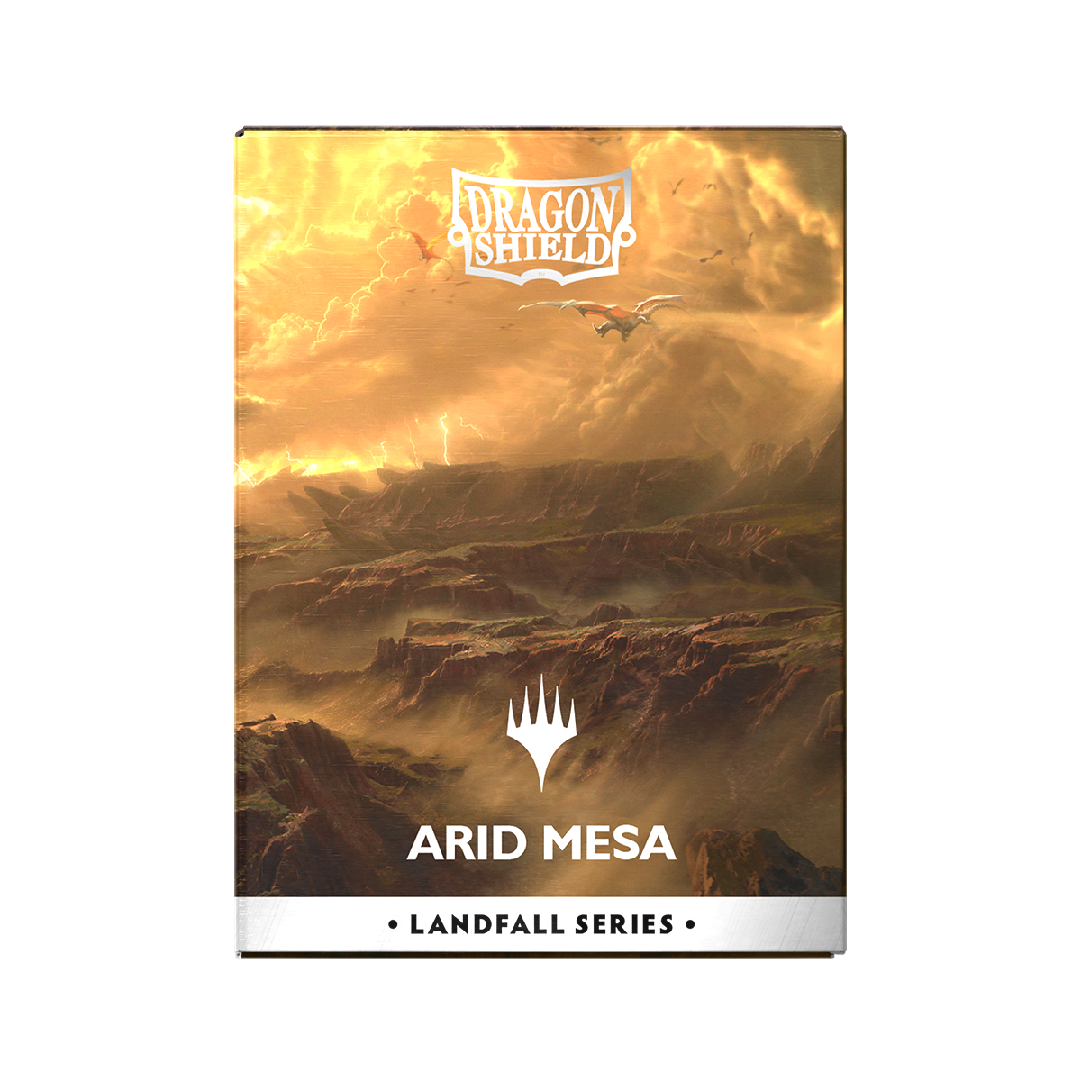 Dragon Shield X Magic: The Gathering: Arid Mesa - Standard Size Sleeves Landfall Series