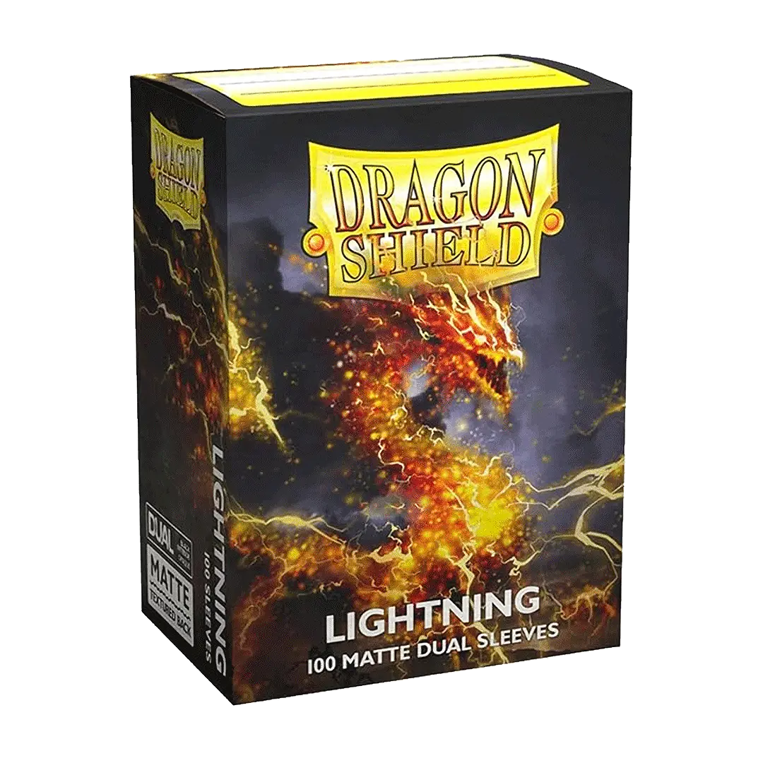 Dragon Shield: Lightning - Matte Dual Sleeves - Standard Size