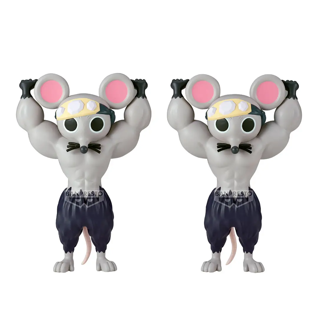 Banpresto: Demon Slayer - Muscular Mice Life Collectible Figur (9cm)
