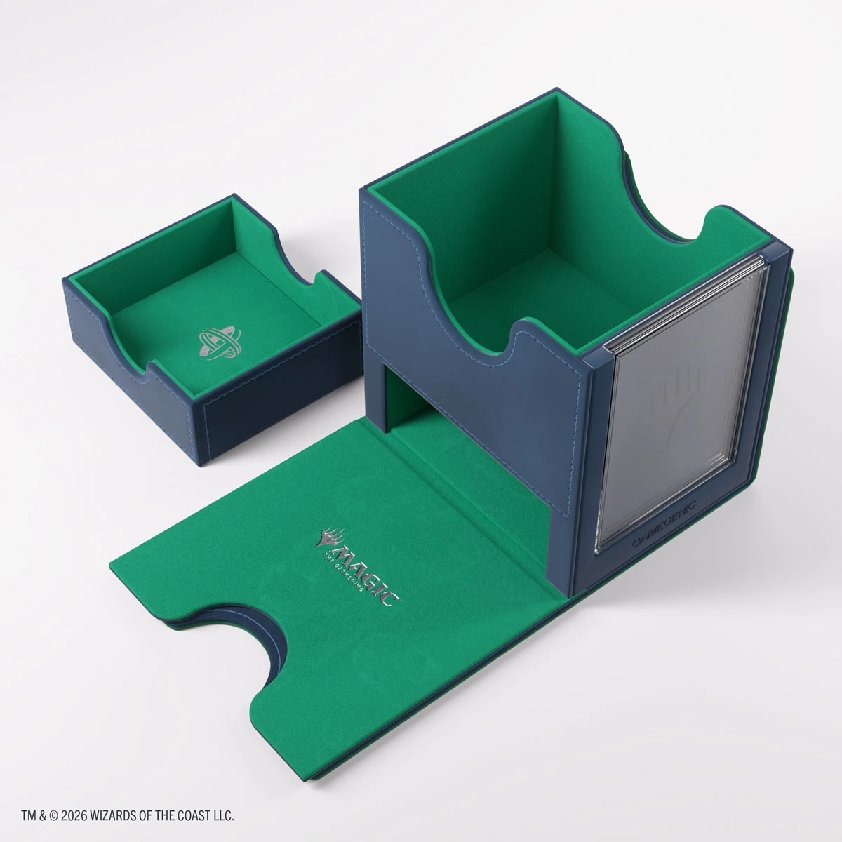 Gamegenic | Secrets of Strixhaven - Blau/Grün | Deckbox Sidekick Plus100+ XL