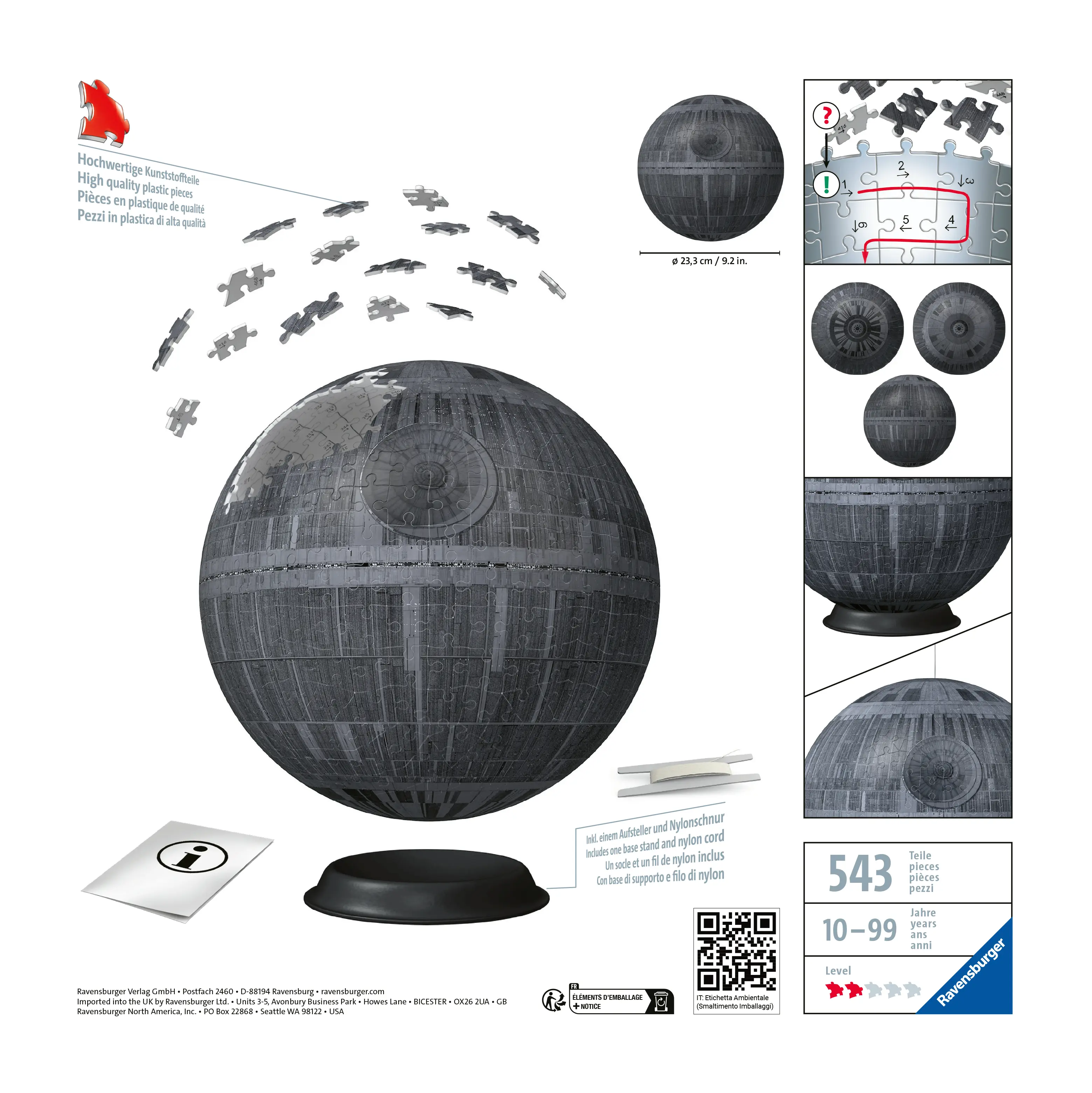 Ravensburger | Star Wars Todesstern | 3D Puzzle