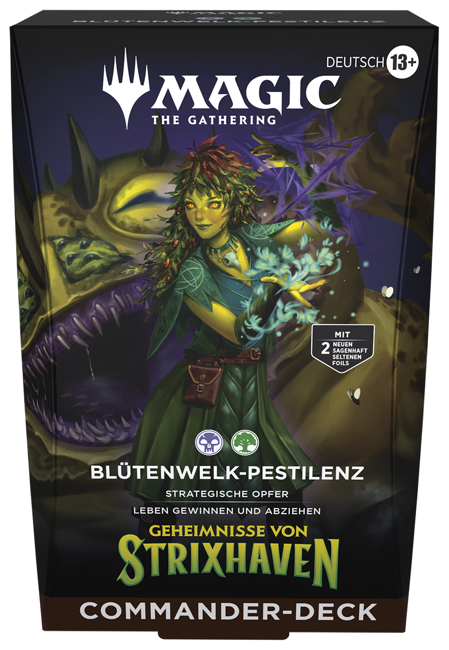 Magic: The Gathering | Geheimnisse von Strixhaven | Commander Deck Bundle (DE)