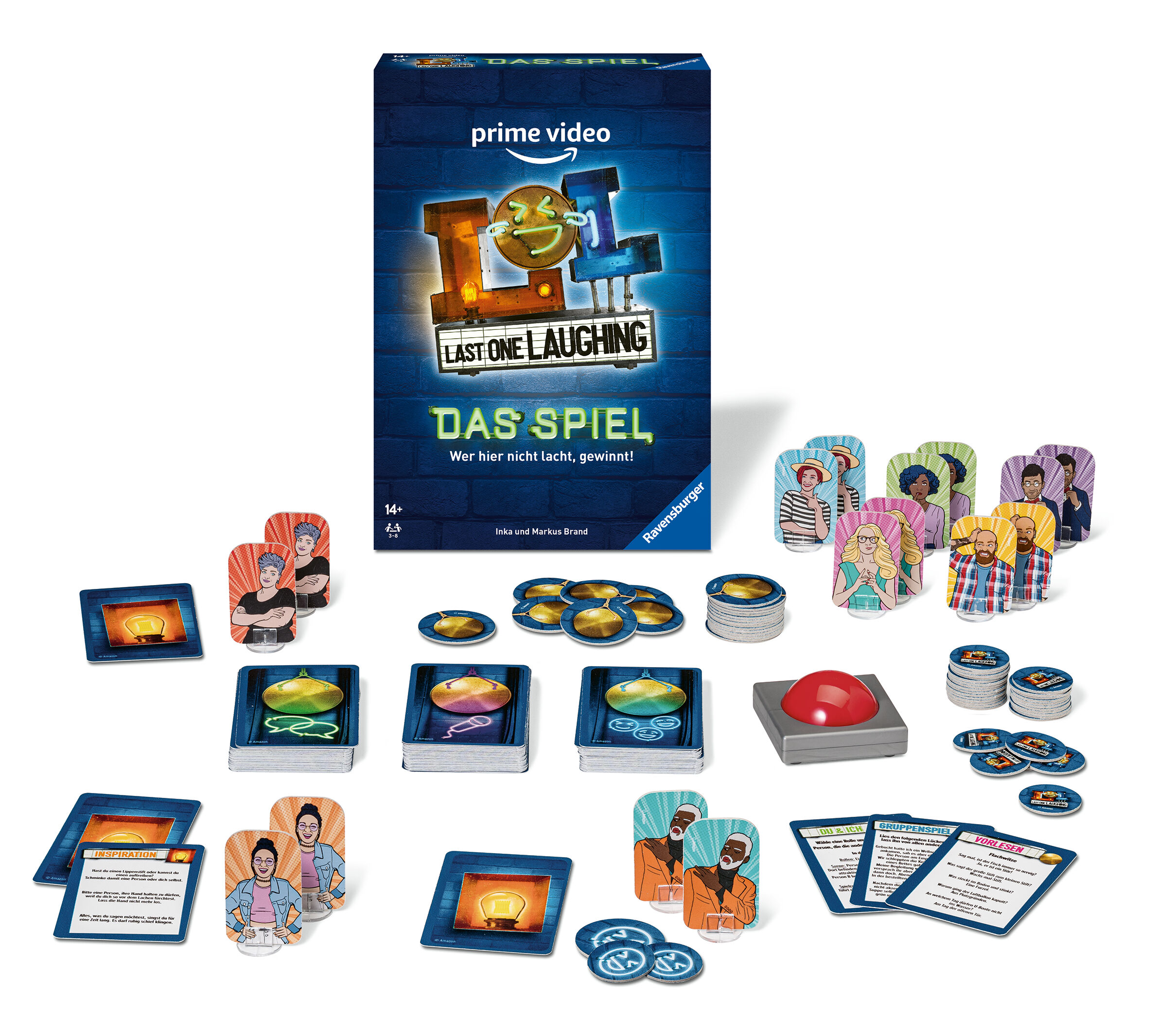 Ravensburger | Last one Laughing Das Spiel | Partyspiel